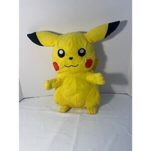 Pokemon Pikachu Plush Toy‎ 2008 Toy Factory Yellow Stuffed Animal